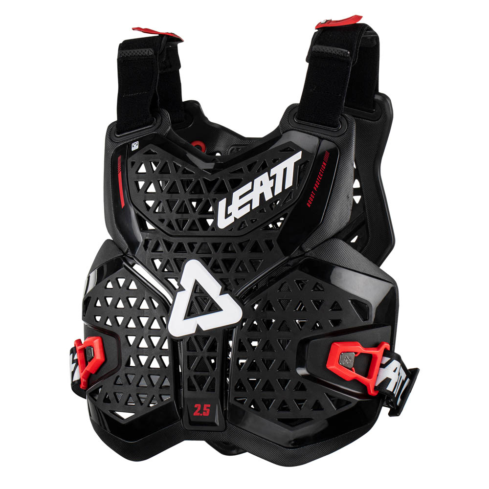 CHEST PROTECTOR 2.5 ADULT BLACK